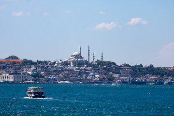 view of istanbul from bosphorus