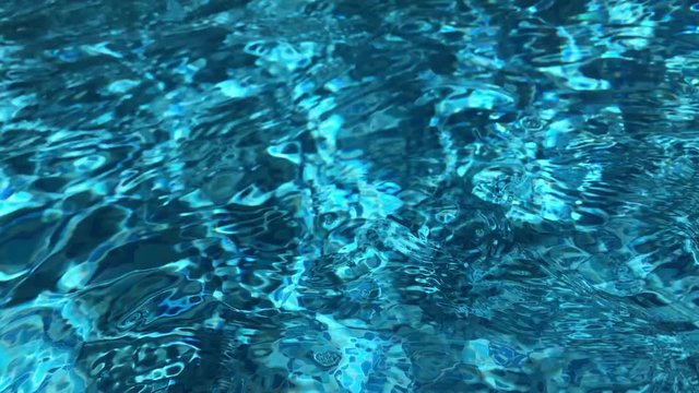 Surface swimming pool water