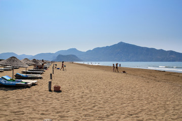 Iztuzu, Caretta caretta Beach, Dalyan, Mugla, Turkey 