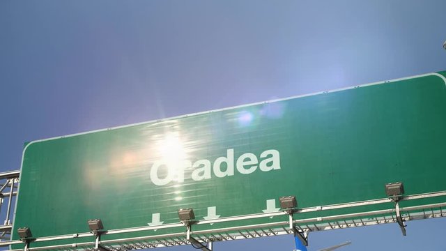 Airplane Landing Oradea
