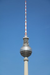 Berliner Fernsehturm Tower in Berlin, Germany