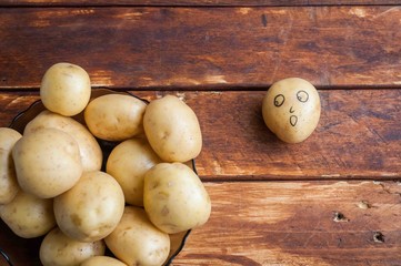 surprised potato