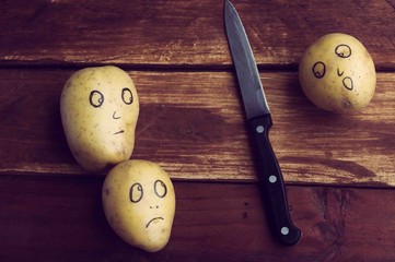 surprised potato