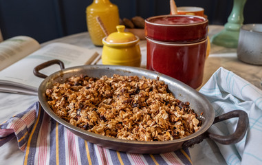 Granola for breakfast 