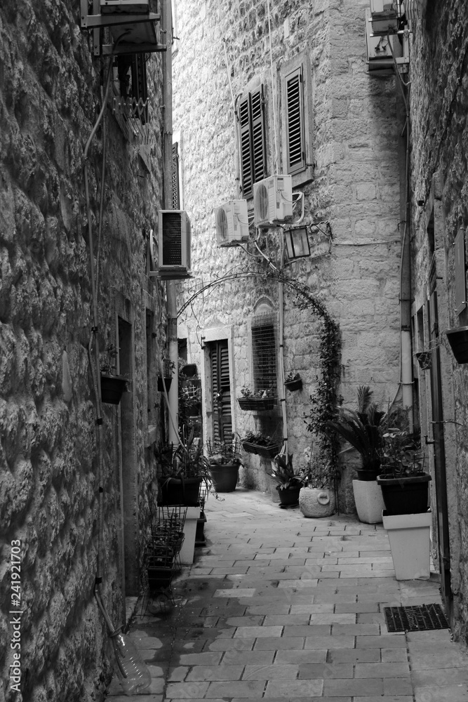 Wall mural kotor old town