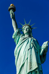 Closeup of Lady Liberty