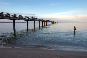 Fototapeta premium Beach on the island Rugen in Germany