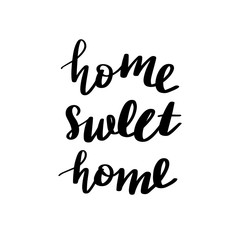 Inspirational handwritten brush lettering inscription