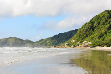 Fototapeta na wymiar Praia da Ilha do Mel