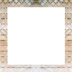 Grunge abstract color frame with empty space