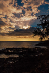 Fototapeta na wymiar Kauai Sunset