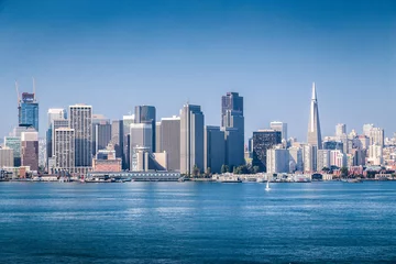 Foto op Canvas Skyline van San Francisco, Californië, VS © JFL Photography