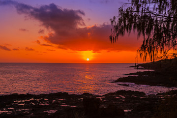 Naklejka na ściany i meble Kauai Sunset