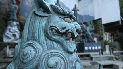 Japanese temple "lion" 