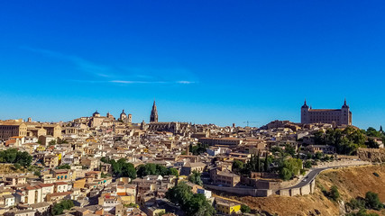 Fototapeta na wymiar The Landscape of Toledo Spain