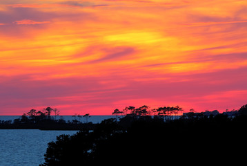 Sunset in Nags Head, North Carolina