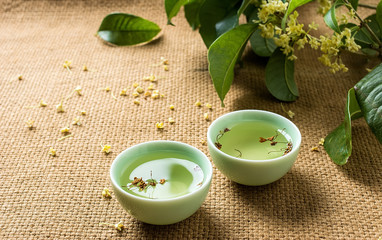 Chinese osmanthus tea