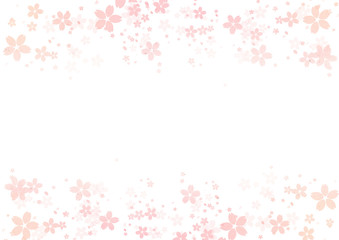 桜　春　和紙　背景