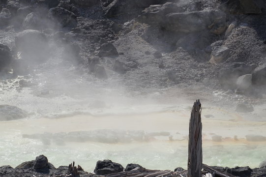 Tamagawa Hot Springs,Akita,Japan