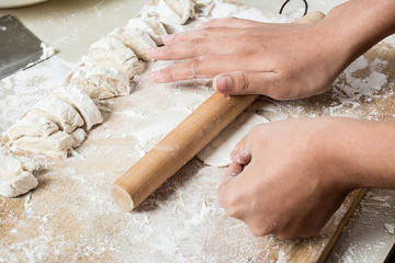 Chinese New Year dumplings