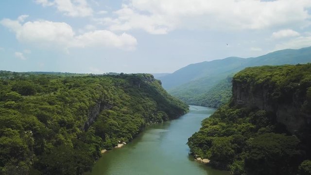 Sumidero Canyon in Chiapas Mexico