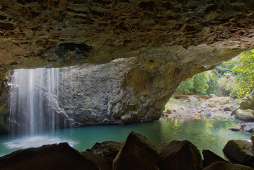 Naklejka premium Natural Bridge Springbrook National Park Queensland Australia