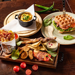 lunch in the cafe - Image