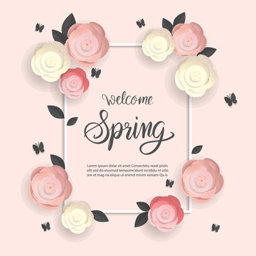 spring time background , wedding card, spring sale poster