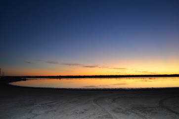 Oro al atardecer