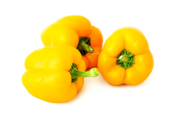 Three bell peppers