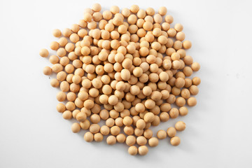 beans isolated on white background