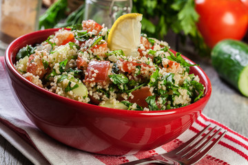 Tabbouleh salad with couscous