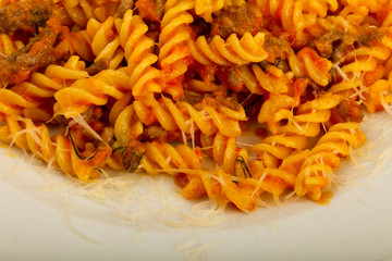 Fussili bolognese