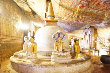 スリランカの寺院