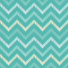 Ethnic boho seamless pattern. Mosaic of striped zigzag. Traditional ornament. Tribal pattern. Folk motif. Can be used for wallpaper, textile, invitation card, wrapping, web page background.