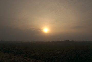 スリランカの朝日
