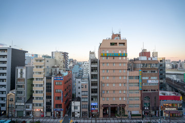 両国駅周辺の景色