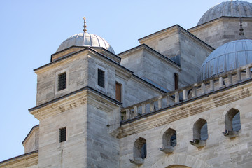 Fototapeta na wymiar Details of Suleymaniye Mosque