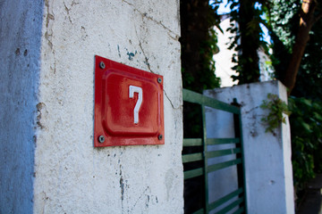 door number 
