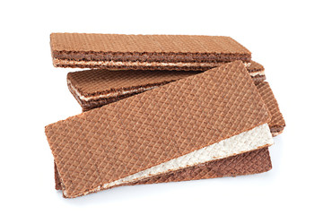 Brown wafer closeup