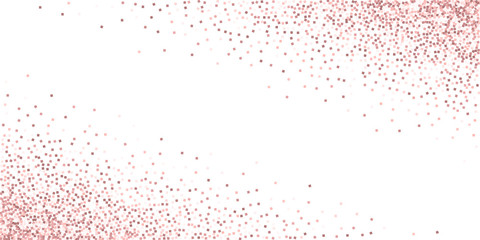 Pink gold glitter luxury sparkling confetti. Scatt