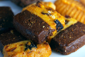 Close up group of cookies