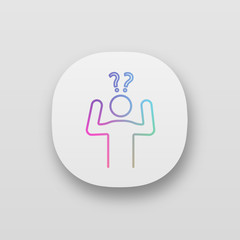 Confusion app icon