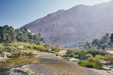 Fototapeta na wymiar Landscape of Oman