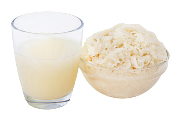 Sauerkraut und Saft