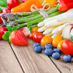 Fruits and vegetables