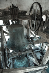 A number of different-sized bells