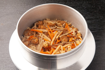 ホタテご飯