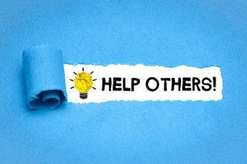 Help others! 