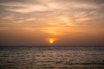 Fototapeta na wymiar Sonnenuntergang auf Lanzarote